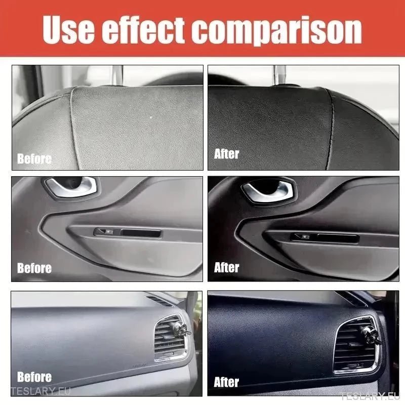Spezial-Autoinnenraumreiniger & -Pflegeset, 100 g - TESLARY Tesla Shop Zubehör Europa Niederlande Irland Deutschland Spanien Alicante Frankreich Italien