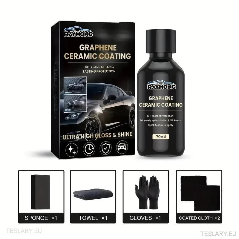 Specialist Graphene Ceramic Coating for your Tesla - TESLARY Tesla Shop Accessories Europe Nederlands Dublin Cork Ireland Deutschland Espana Alicante France Italia