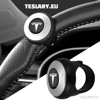 Steering Wheel Non Slip Single Hand Control Booster for Tesla Y S X 3 with Logo - TESLARY Tesla Shop Accessories Europe Nederlands Ireland Deutschland Espana Alicante France Italia