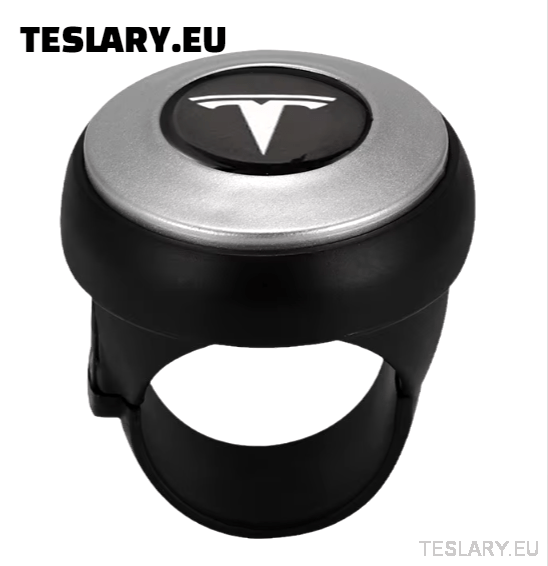 Steering Wheel Non Slip Single Hand Control Booster for Tesla Y S X 3 with Logo - TESLARY Tesla Shop Accessories Europe Nederlands Dublin Cork Ireland Deutschland Espana Alicante France Italia
