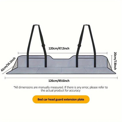 Extension de siège de lit de camping pour SUV avec tête de lit et support pour un sommeil confortable dans votre Tesla Model Y- Achetez en Europe TESLARY.EU