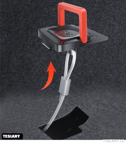 Tesla 3+ Highland Emergency Rear Door Pull Handle 2 - 1 Kit - TESLARY Tesla Shop Accessories Europe Nederlands Dublin Cork Ireland Deutschland Espana Alicante France Italia