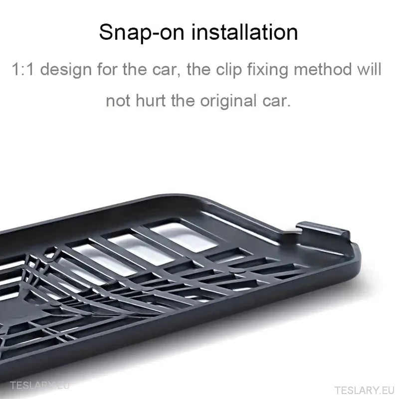 Tesla 3 Highland Under Seat Air Outlet Cover Plaid Style ( 2 Pieces ) - TESLARY Tesla Shop Accessories Europe Nederlands Dublin Cork Ireland Deutschland Espana Alicante France Italia