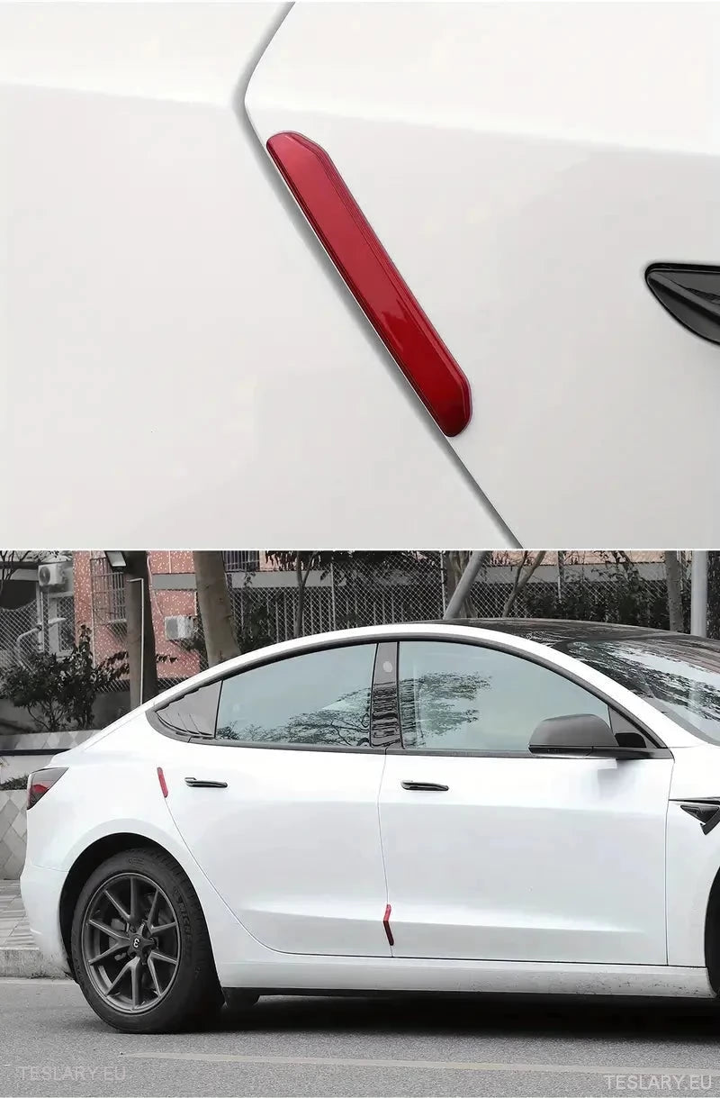 Tesla 3/Y Door Anti Collision Strips ( 4 Pack ) - TESLARY Tesla Shop Accessories Europe Nederlands Dublin Cork Ireland Deutschland Espana Alicante France Italia