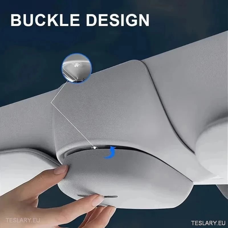 Tesla 3/Y Glasses Holder Matching Interior Trim - TESLARY Tesla Shop Accessories Europe Nederlands Ireland Deutschland Espana Alicante France Italia