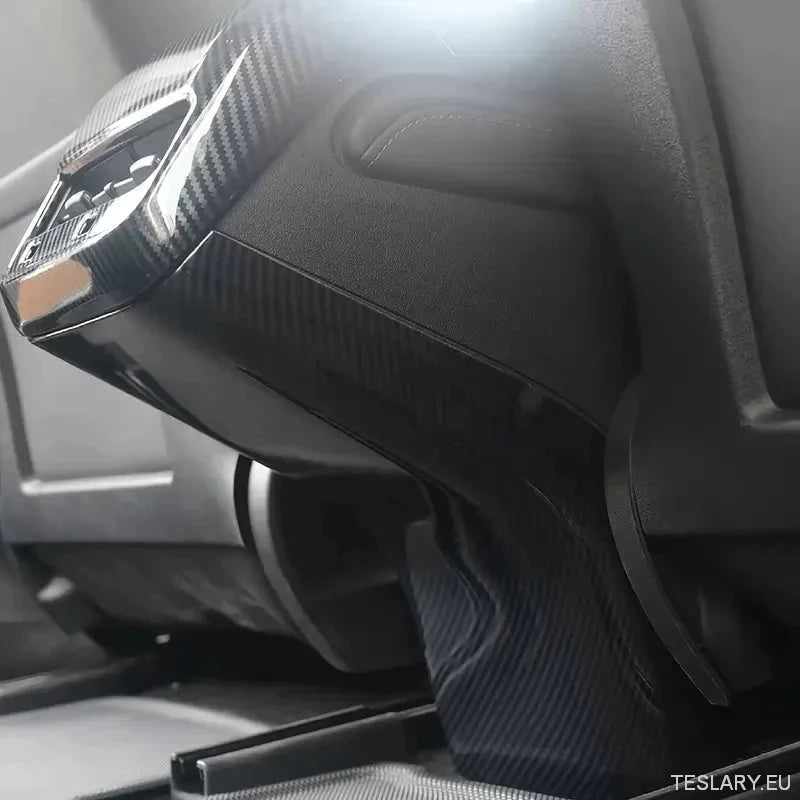 Tesla 3/Y Rear Kick Panel for Centre Console - TESLARY Tesla Shop Accessories Europe Nederlands Dublin Cork Ireland Deutschland Espana Alicante France Italia