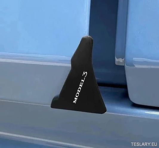 Tesla Car Door Silicone Protective Corner Cover with Logo - TESLARY Tesla Shop Accessories Europe Nederlands Ireland Deutschland Espana Alicante France Italia