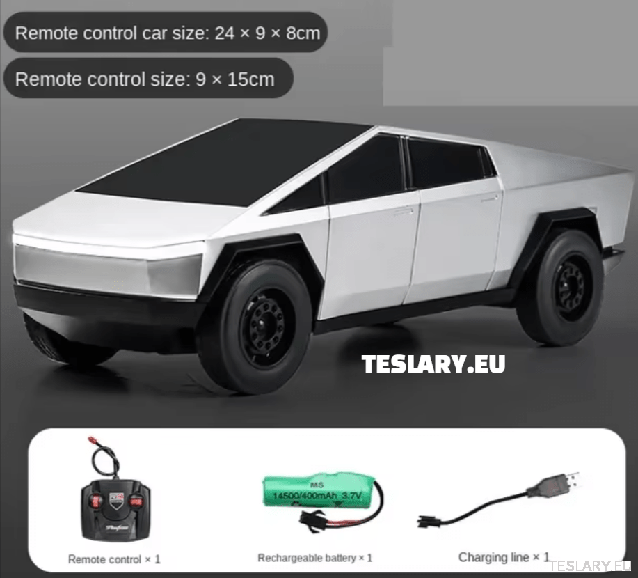 Tesla Cybertruck Remote Control Toy Car - TESLARY Tesla Shop Accessories Europe Nederlands Dublin Cork Ireland Deutschland Espana Alicante France Italia