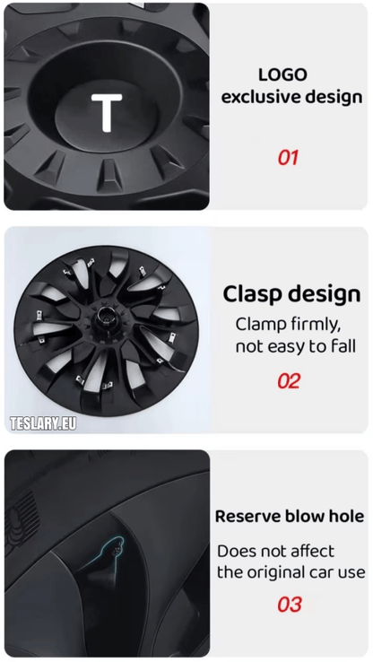 Tesla Model 3 18" UNIQUE S23 Performance - Matte Black - TESLARY Tesla Shop Accessories Europe Nederlands Dublin Cork Ireland Deutschland Espana Alicante France Italia
