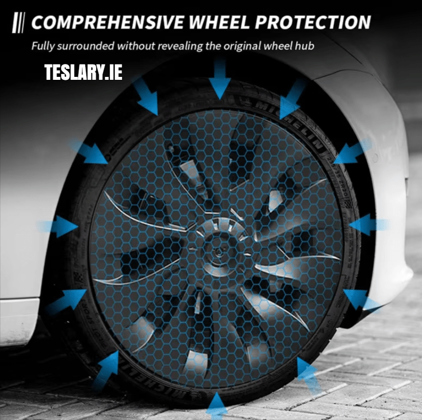 Tesla Model 3 18" UNIQUE S23 Performance - Matte Black - TESLARY Tesla Shop Accessories Europe Nederlands Dublin Cork Ireland Deutschland Espana Alicante France Italia