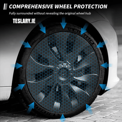 Tesla Model 3 18" UNIQUE S23 Performance - Matte Black - TESLARY Tesla Shop Accessories Europe Nederlands Dublin Cork Ireland Deutschland Espana Alicante France Italia