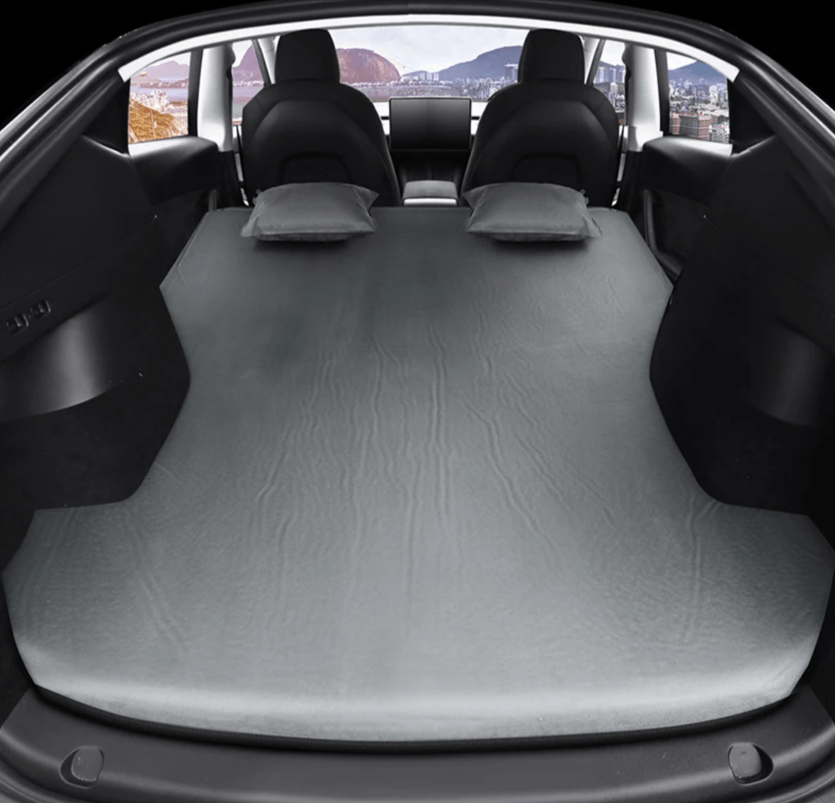 Tesla Model 3/ 3+ Highland Camping Mattress Inflatable - TESLARY Tesla Shop Accessories Europe Nederlands Dublin Cork Ireland Deutschland Espana Alicante France Italia