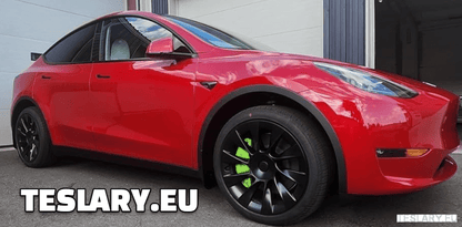 Tesla Model 3 / 3+ / Y Aluminium Brake Caliper Covers ( Set of 4 Pieces ) - TESLARY Tesla Shop Accessories Europe Nederlands Dublin Cork Ireland Deutschland Espana Alicante France Italia