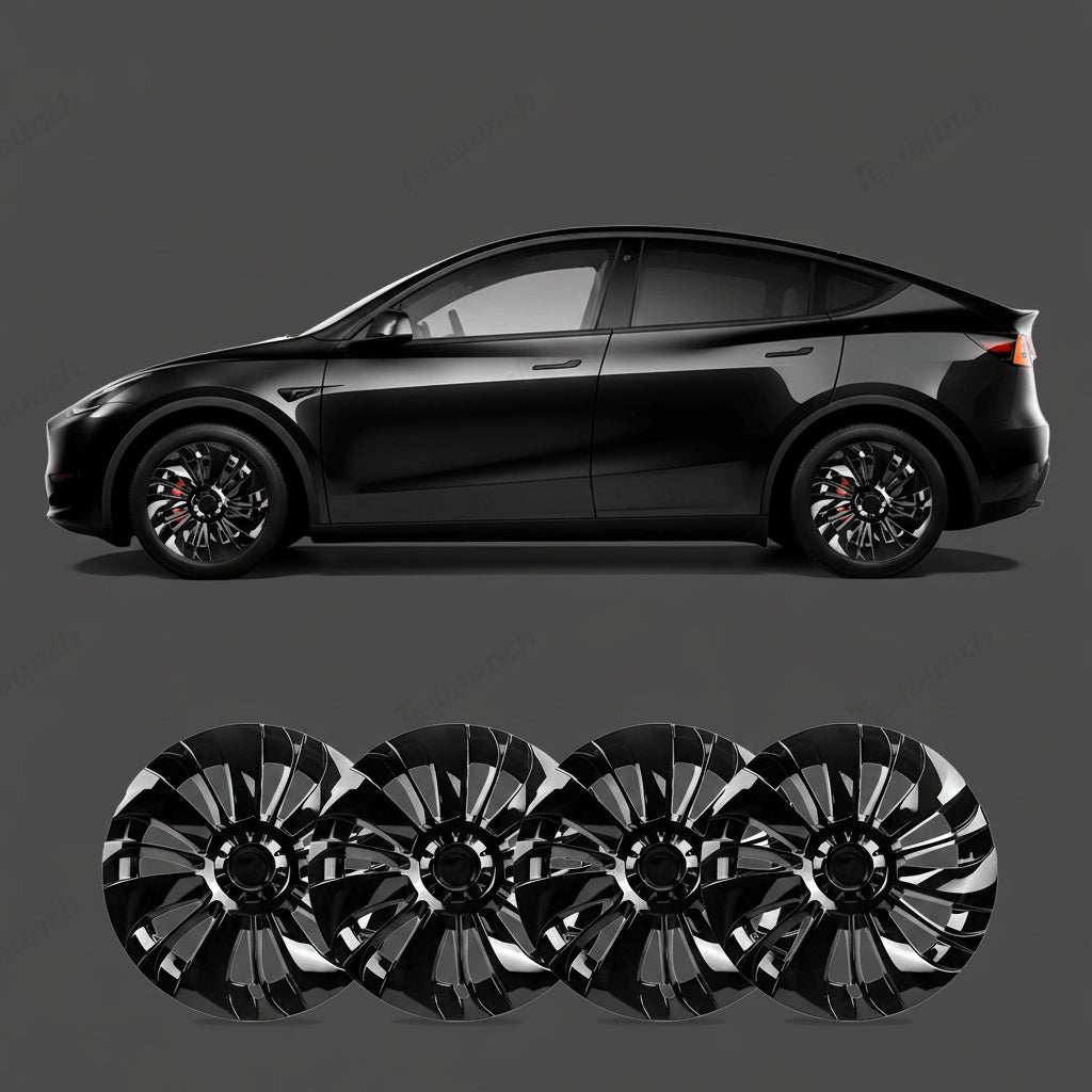 Tesla Model 3 Classic 18" UNIQUE S23 Performance - Gloss Black - TESLARY Tesla Shop Accessories Europe Nederlands Dublin Cork Ireland Deutschland Espana Alicante France Italia