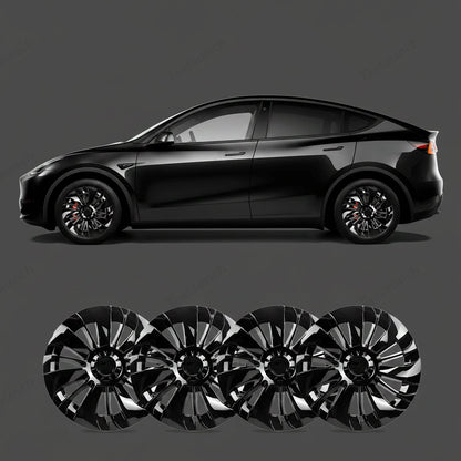 Tesla Model 3 Classic 18" UNIQUE S23 Performance - Gloss Black - TESLARY Tesla Shop Accessories Europe Nederlands Dublin Cork Ireland Deutschland Espana Alicante France Italia
