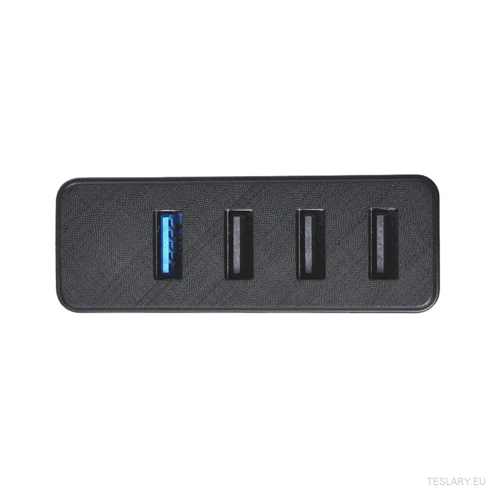 Tesla Model 3-fach USB-Hub und Schnellladestation für Handschuhfächer TESLARY Tesla Shop Zubehör Europa Niederlande Dublin Cork Irland Deutschland Spanien Alicante Frankreich Italien