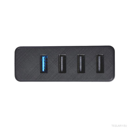 Tesla Model 3-fach USB-Hub und Schnellladestation für Handschuhfächer TESLARY Tesla Shop Zubehör Europa Niederlande Dublin Cork Irland Deutschland Spanien Alicante Frankreich Italien