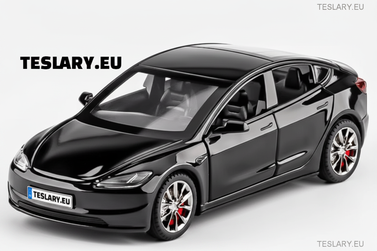 Tesla Model 3+ Highland 2024 1:32 Unofficial Version - TESLARY Tesla Shop Accessories Europe Nederlands Dublin Cork Ireland Deutschland Espana Alicante France Italia