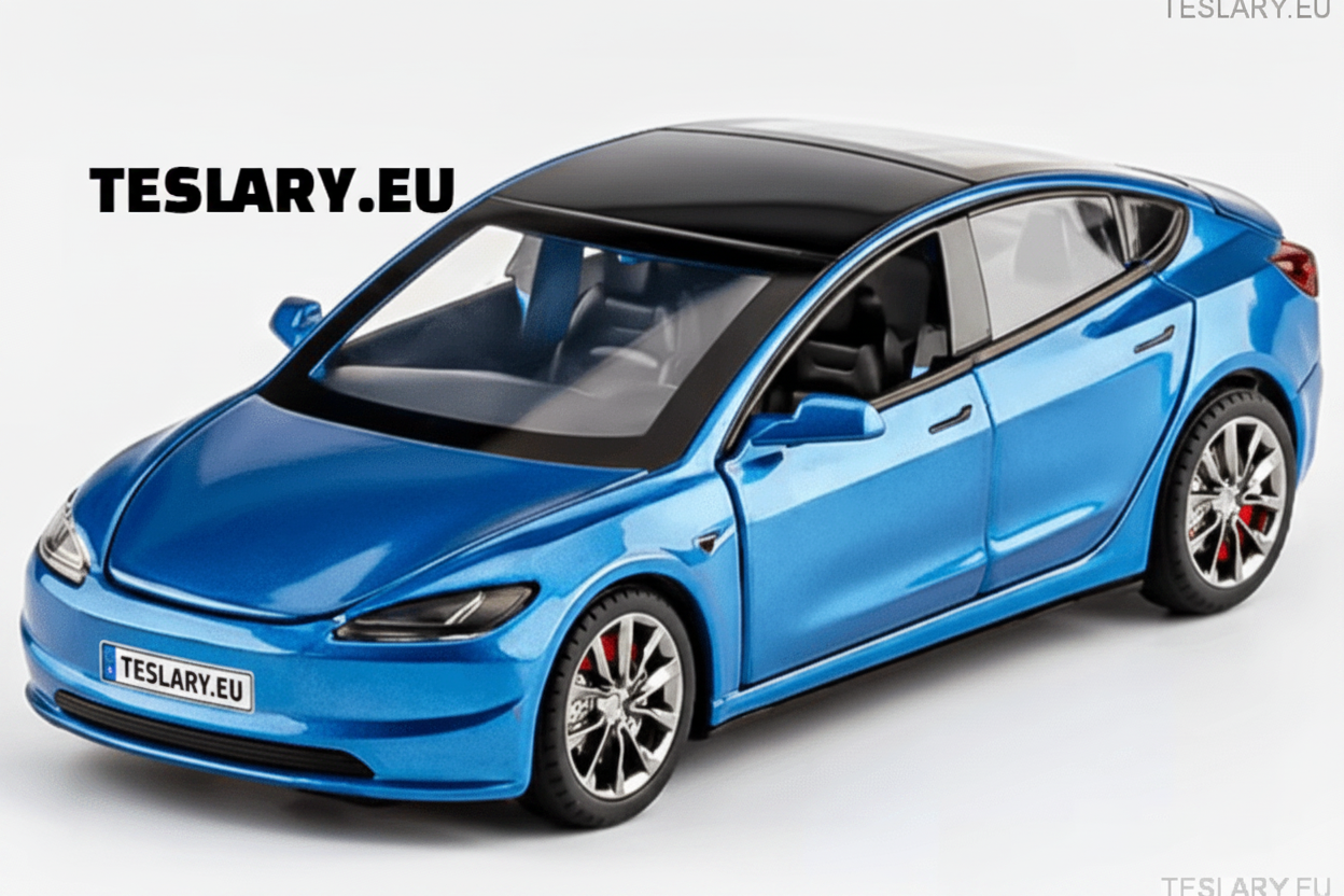 Tesla Model 3+ Highland 2024 1:32 Onofficiële versie - TESLARY Tesla Shop Accessoires Europa Nederlands Dublin Cork Ierland Duitsland Spanje Alicante Frankrijk Italië