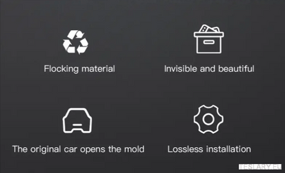 Tesla Model 3+ Highland Centre Console Rear Organiser Trays Front & Rear Flocking - TESLARY Tesla Shop Accessories Europe Nederlands Dublin Cork Ireland Deutschland Espana Alicante France Italia