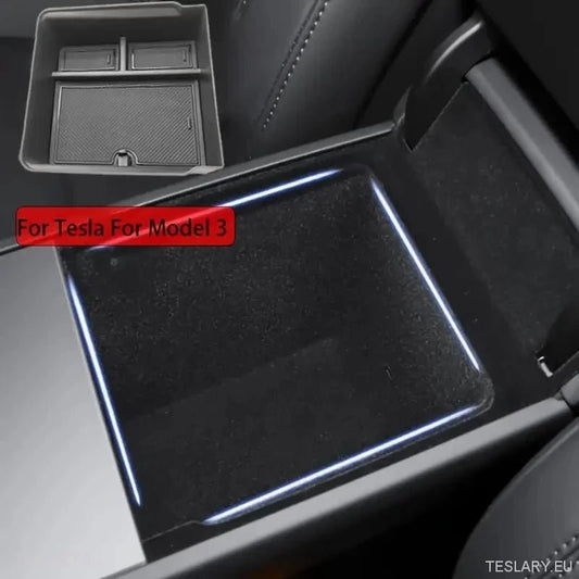 Tesla 3 Highland Centre Storage Tray -TESLARY.IE Tesla Shop Europe