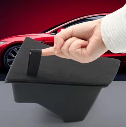 Tesla Model 3 Highland Rear Trunk Organiser Side Pockets with Lids ( 2 ) - TESLARY Tesla Shop Accessories Europe Nederlands Dublin Cork Ireland Deutschland Espana Alicante France Italia