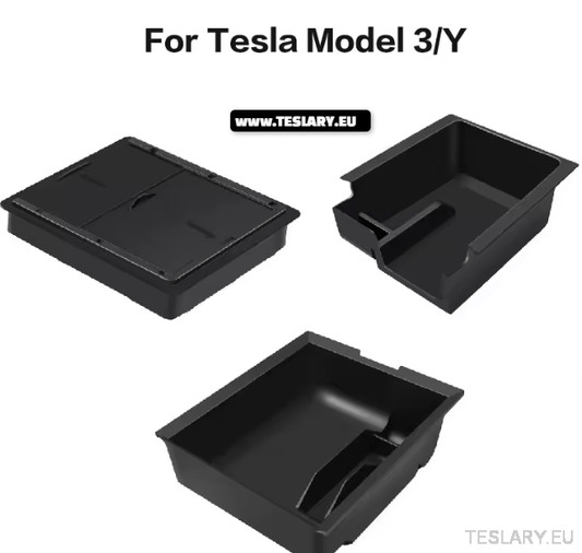 Tesla Model 3 / Y Accessories 4 Piece Kit Centre Console Organizer + Camera Privacy Cover - TESLARY Tesla Shop Accessories Europe Nederlands Dublin Cork Ireland Deutschland Espana Alicante France Italia
