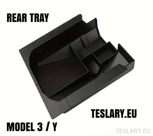 Tesla Model 3 / Y Centre Console Rear Organiser Trays Front & Rear Option - TESLARY Tesla Shop Accessories Europe Nederlands Ireland Deutschland Espana Alicante France Italia