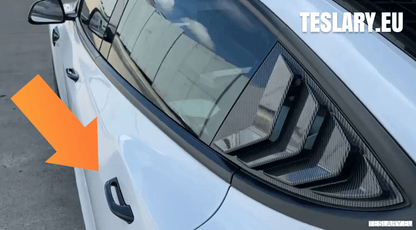 Tesla Model 3 / Y Exterior Door Handles ( 4 PIECES ) - TESLARY Tesla Shop Accessories Europe Nederlands Dublin Cork Ireland Deutschland Espana Alicante France Italia