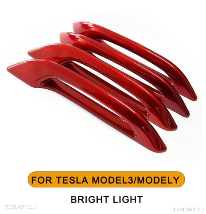 Tesla 3/Y Exterior Door Handles ( 4 PIECES ) -TESLARY.IE Tesla Shop Europe