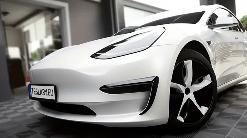 Mistlampframes, sierlijst, wenkbrauwafdekking, exterieurdecoratie, splittersticker voor Tesla Model Y 3 Koop bij Europeanen teslary.eu