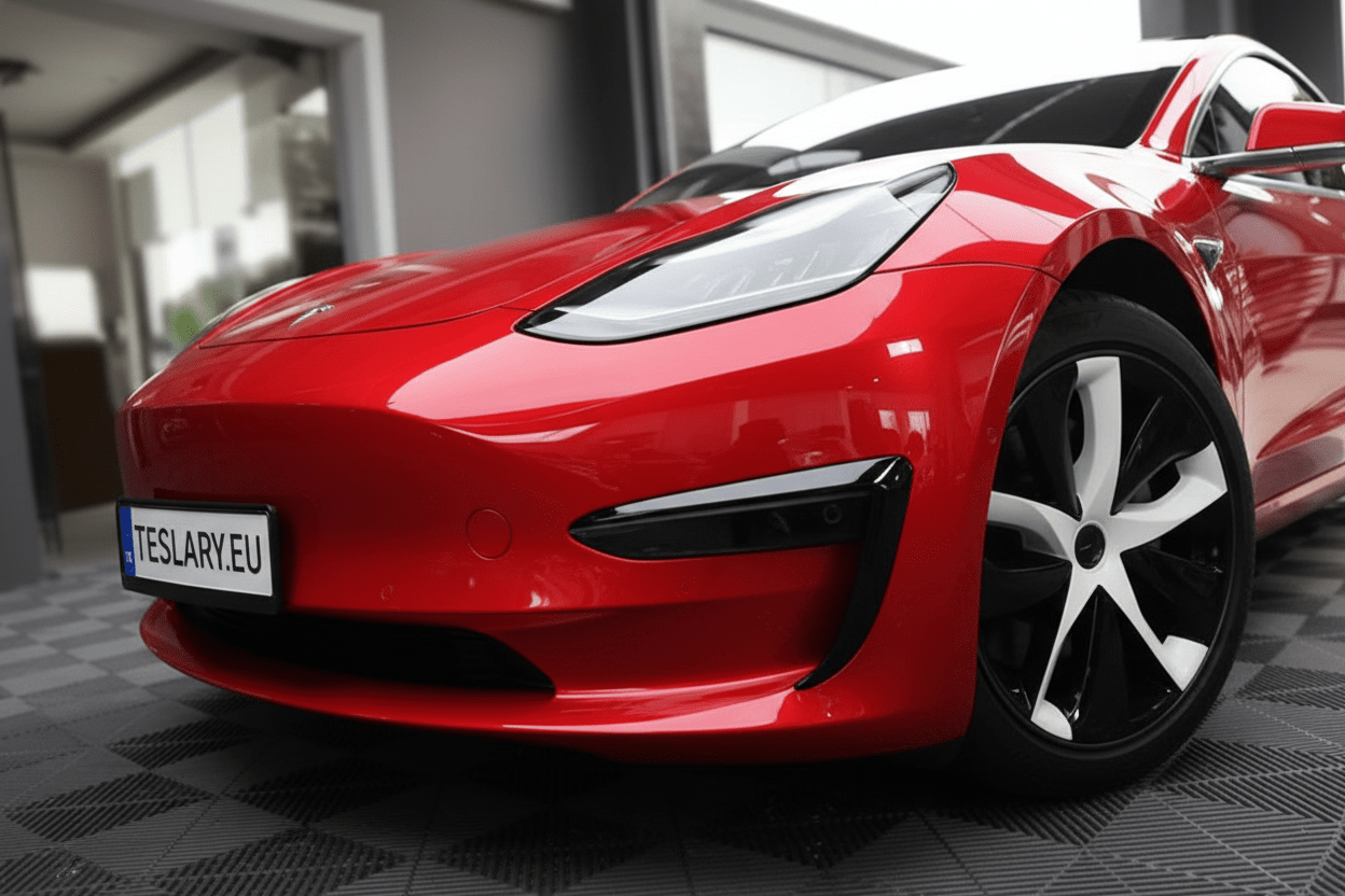 Tesla Model 3 / Y Mistlampen Windsplitter in Carbon Black Mat en Glanzend - TESLARY Tesla Shop Accessoires Europa Nederlands Dublin Cork Ierland Duitsland Spanje Alicante Frankrijk Italië