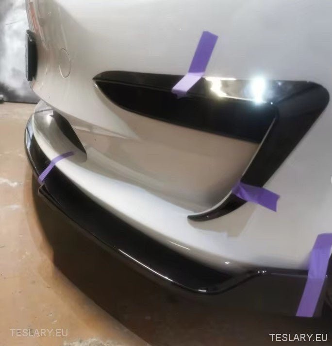Tesla Model 3 / Y Front ABS Lip Spoiler - Gloss Black -TESLARY.IE Tesla Shop Europe