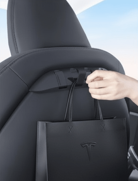 Tesla Model 3 / Y , Highland & Juniper Premium Hidden Hook for Back of Passenger or Driver Seats - TESLARY Buy Tesla Shop Accessories Europe Nederlands Dublin Cork Ireland Deutschland Espana Iceland Finland France Italia