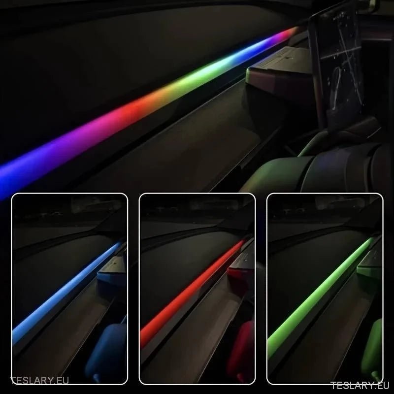 Tesla Model 3 / Y Led Ambient Lighting -TESLARY.IE Tesla Shop Europe