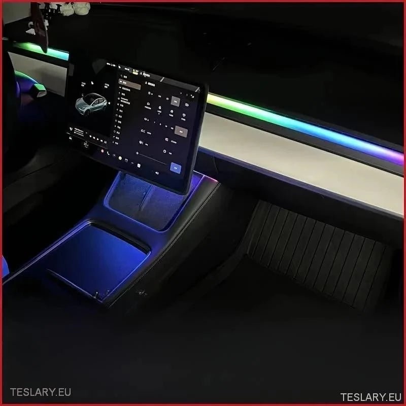 Tesla Model 3 / Y Led Ambient Lighting -TESLARY.IE Tesla Shop Europe