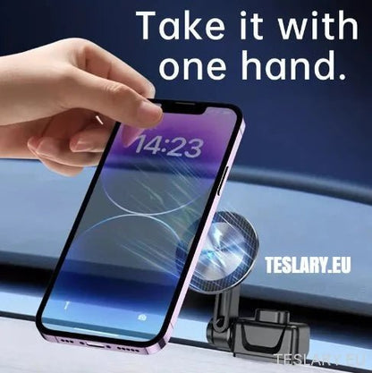 Tesla Model 3 / Y Magnetic Phone Holder 360 Degrees. - TESLARY Tesla Shop Accessories Europe Nederlands Dublin Cork Ireland Deutschland Espana Alicante France Italia