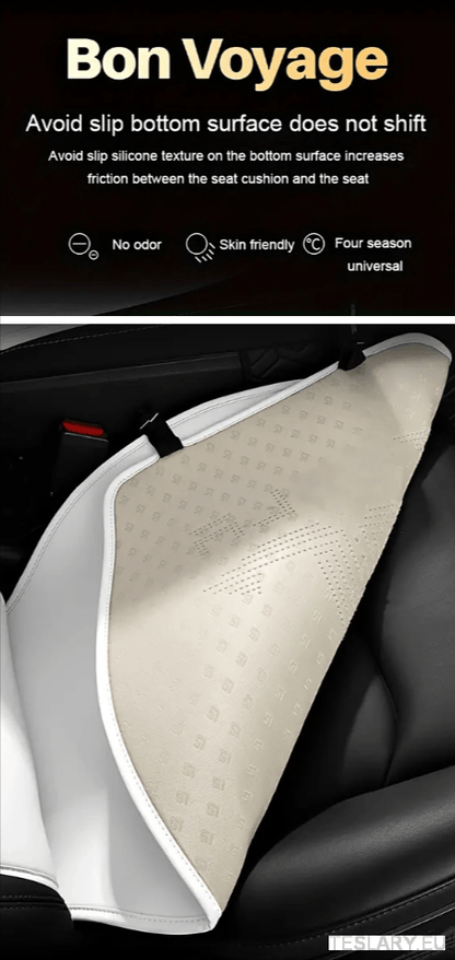 Tesla Model 3 / Y Nappa PU Leather Fitted Seat Protective Covers - TESLARY Tesla Shop Accessories Europe Nederlands Dublin Cork Ireland Deutschland Espana Alicante France Italia