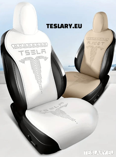 Tesla Model 3 / Y Nappa PU Leather Fitted Seat Protective Covers - TESLARY Tesla Shop Accessories Europe Nederlands Dublin Cork Ireland Deutschland Espana Alicante France Italia
