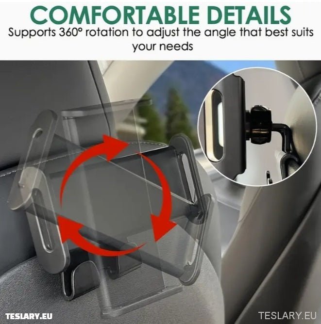 Tesla Model 3-Y-S-X Headrest Tablet Holder 4-TESLARY.EU_EUROPES_TESLA_SPECIALISTS_TESLA_SHOP_ACCESSORIES_-_NEDERLANDS_DEUTSCHLAND_FRANCE_ALICANTE_IRELAND_ITALIA_EIRE