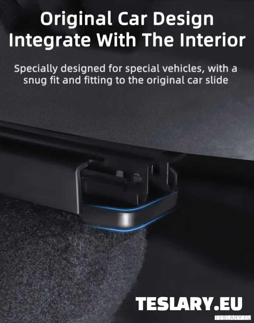Tesla Model 3 / Y Seat Rail Protectors ( 4 Pieces ) UPGRADED 2025 VERSION - TESLARY Tesla Shop Accessories Europe Nederlands Dublin Cork Ireland Deutschland Espana Alicante France Italia