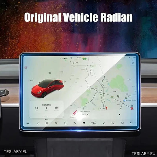 Tesla Model 3 / Y Tempered Glass Screen Protector - TESLARY Tesla Shop Accessories Europe Nederlands Ireland Deutschland Espana Alicante France Italia