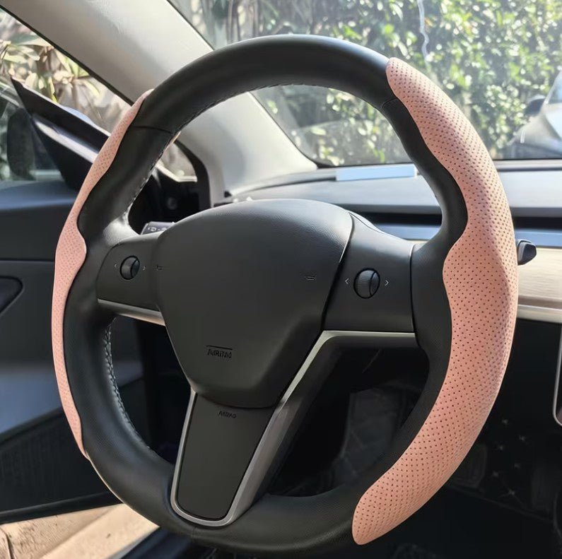 Tesla Model 3 / Y Housse de volant ultra-mince absorbant la transpiration pour l'été - TESLARY Tesla Shop Accessoires Europe Pays-Bas Dublin Cork Irlande Allemagne Espagne Alicante France Italie