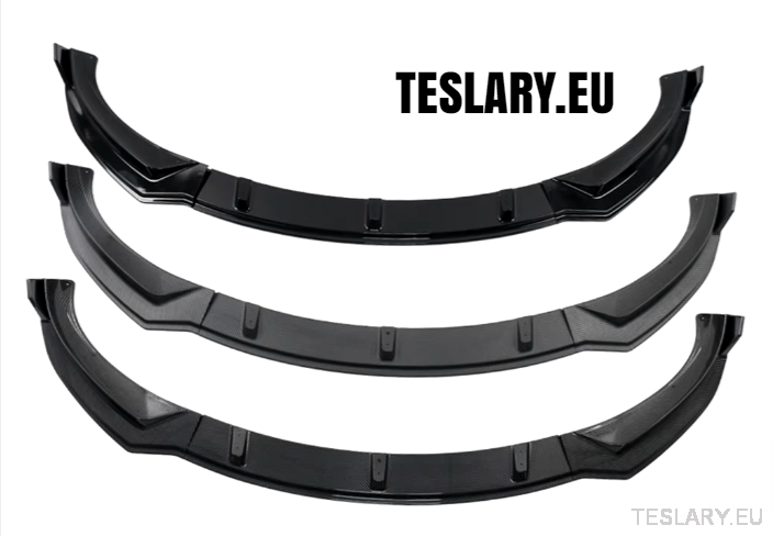 Tesla Model 3/Y & 3+ Highland Bodykit Front Diffuser Spoiler Black or Carbon - TESLARY Tesla Shop Accessories Europe Nederlands Dublin Cork Ireland Deutschland Espana Alicante France Italia