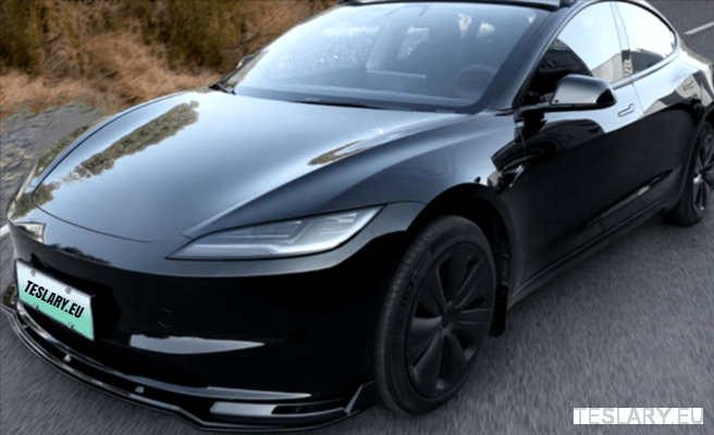 Tesla Model 3/Y & 3+ Highland Bodykit Front Diffuser Spoiler Black or Carbon - TESLARY Tesla Shop Accessories Europe Nederlands Dublin Cork Ireland Deutschland Espana Alicante France Italia