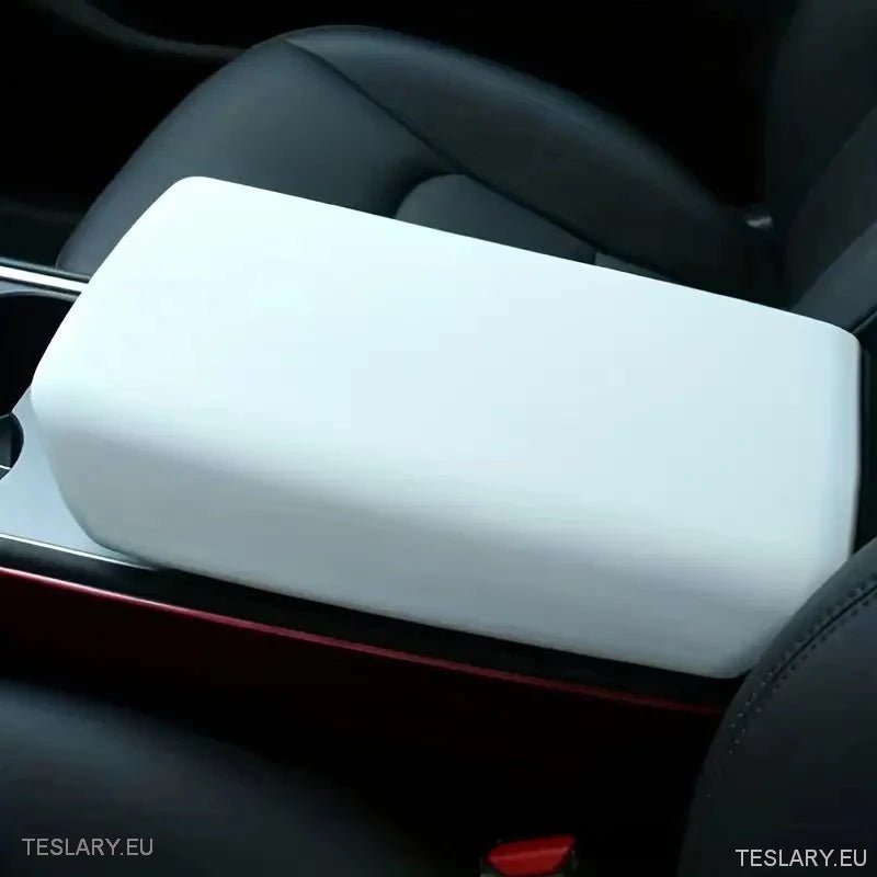 Tesla Model 3/Y Centre Console Silicone Leather Armrest Cover - TESLARY Tesla Shop Accessories Europe Nederlands Dublin Cork Ireland Deutschland Espana Alicante France Italia