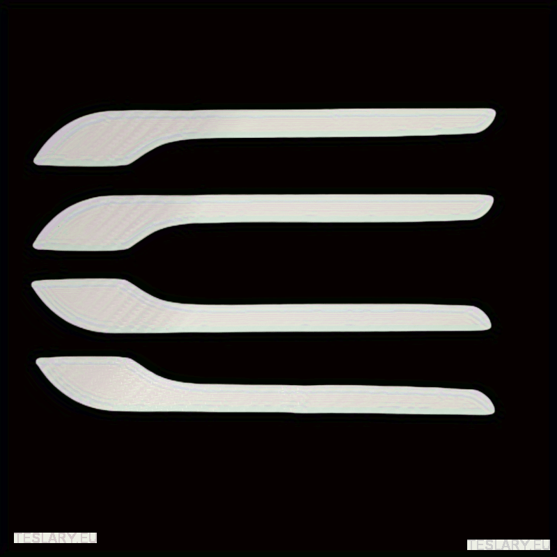 Tesla Model 3/Y Door Handle Cover Kit 3D Plastic & Vinyl Wrap in Many Colours - TESLARY Tesla Shop Accessories Europe Nederlands Dublin Cork Ireland Deutschland Espana Alicante France Italia