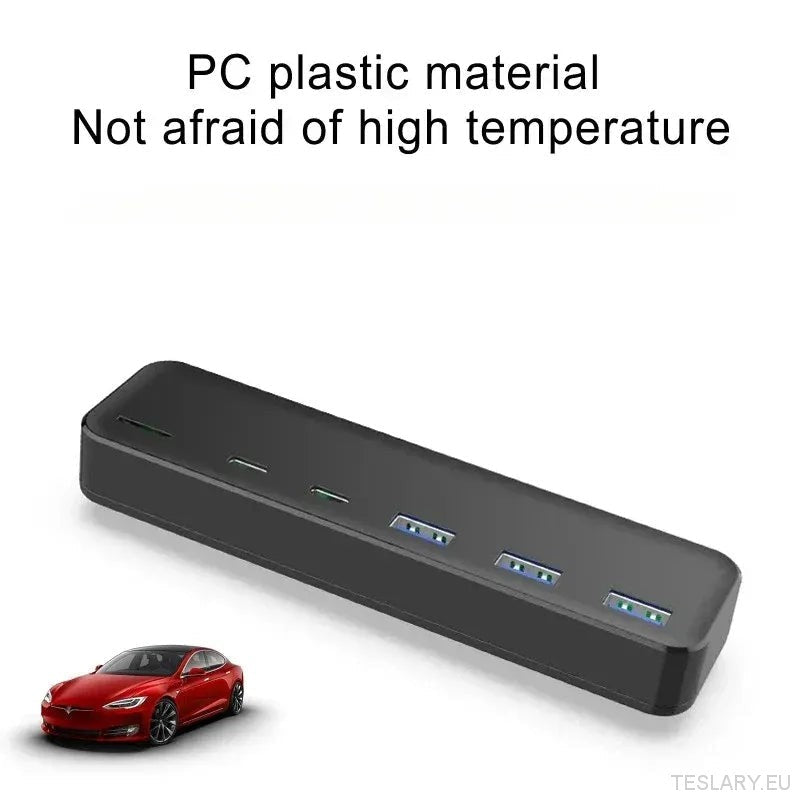 Tesla Model 3/Y USB-hub en oplaadstation - TESLARY Tesla Shop Accessoires Europa Nederlands Dublin Cork Ierland Duitsland Spanje Alicante Frankrijk Italië