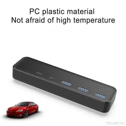 Tesla Model 3/Y USB-hub en oplaadstation - TESLARY Tesla Shop Accessoires Europa Nederlands Dublin Cork Ierland Duitsland Spanje Alicante Frankrijk Italië