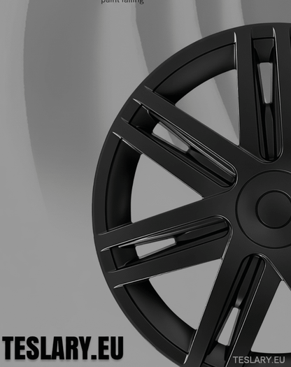 TESLA MODEL Y 19" UNIQUE S3 FULL COVER WHEEL HUBS STYLE ÉTOILE - TESLARY Tesla Shop Accessoires Europe Pays-Bas Dublin Cork Irlande Allemagne Espagne Alicante France Italie